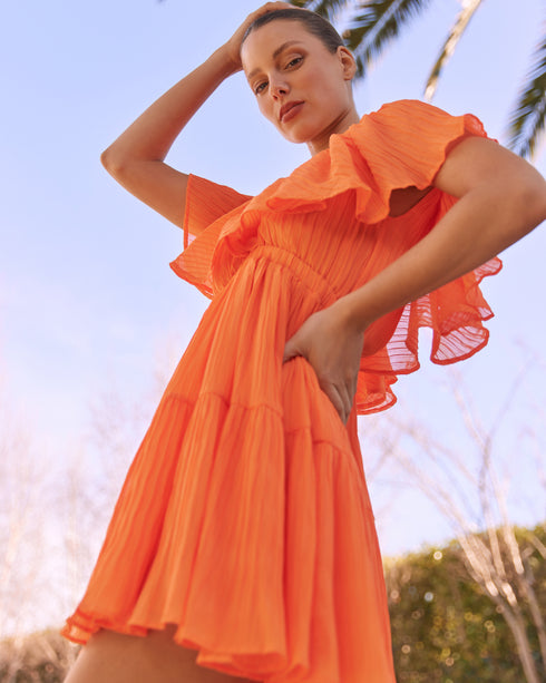 Ledger Mini Dress